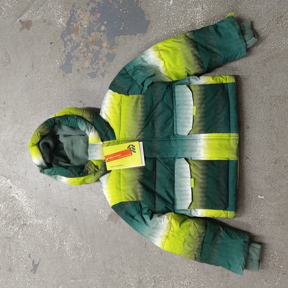 NEW! Boys' Puffer Jacket - All In Motion Green - Picture 2 of 16